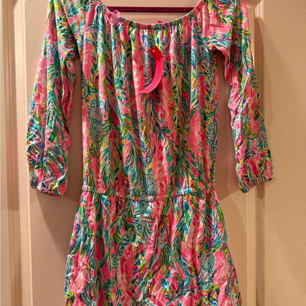 Lilly Pulitzer Lana Snort Romper NWT